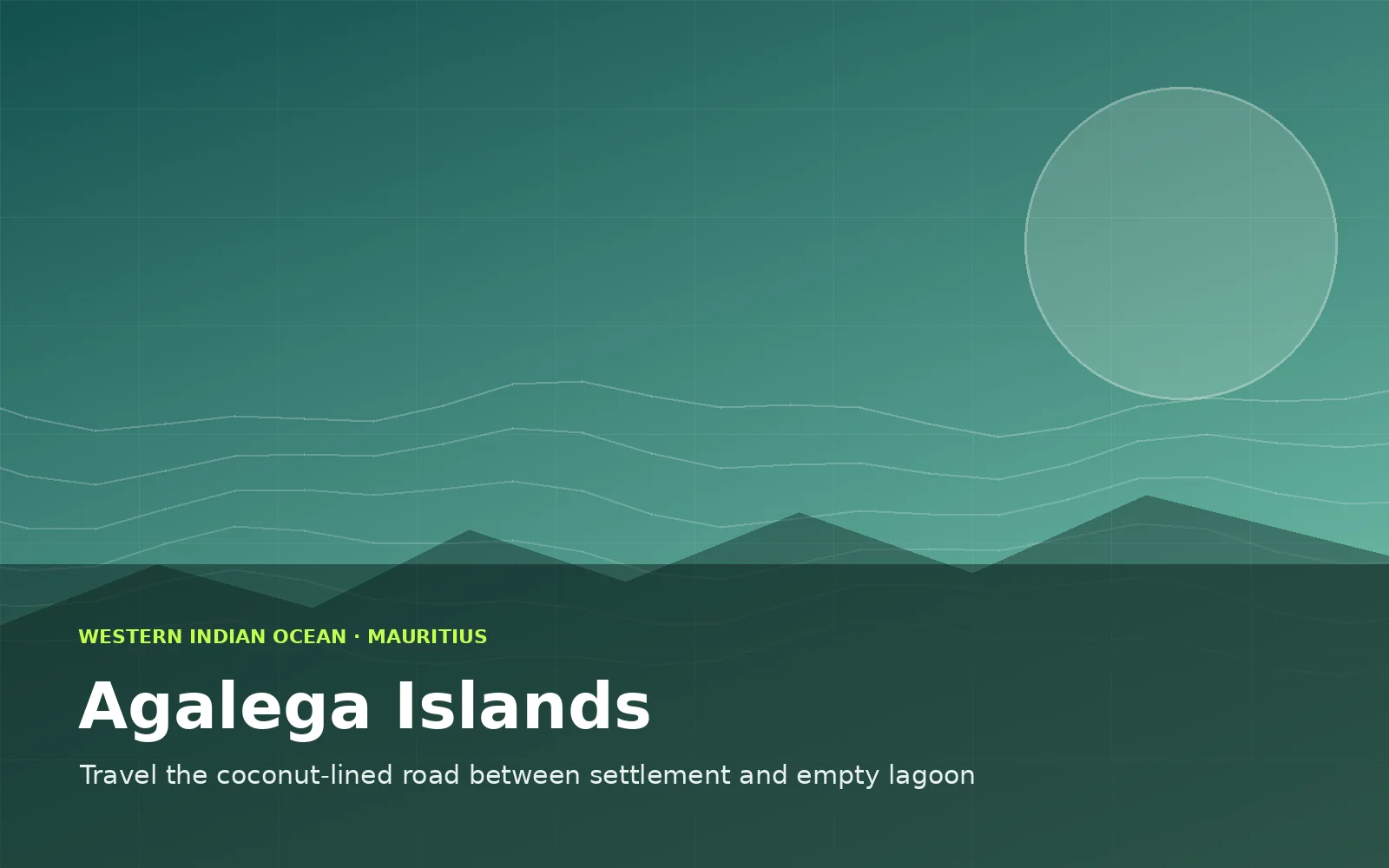 Agalega Islands, Mauritius