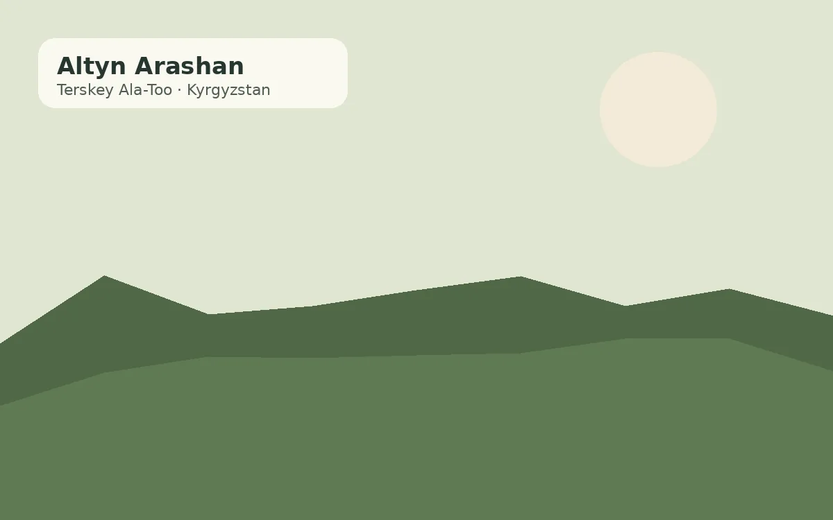 Altyn Arashan, Kyrgyzstan