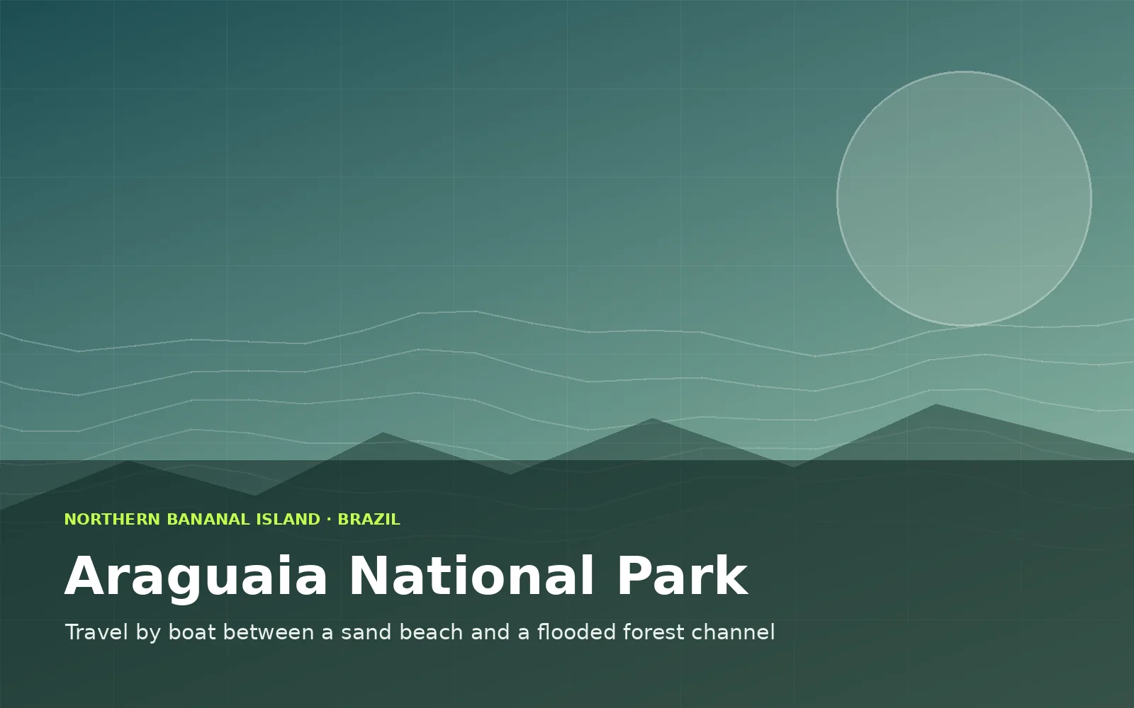 Araguaia National Park, Brazil