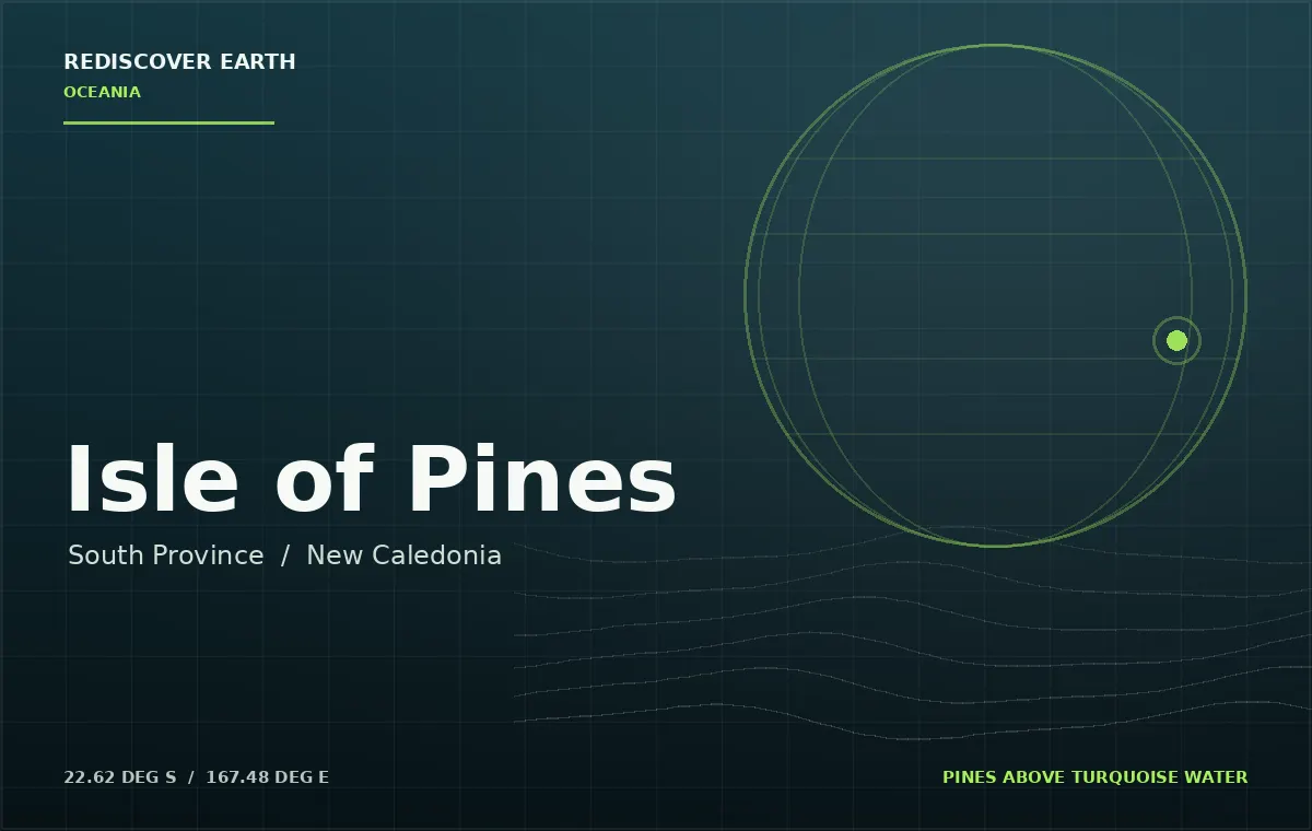Isle of Pines, New Caledonia