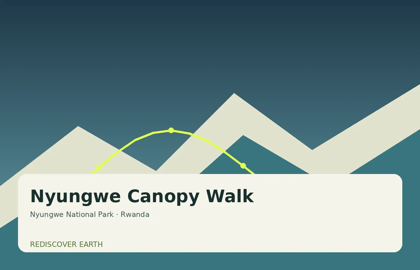 Nyungwe Canopy Walk, Rwanda