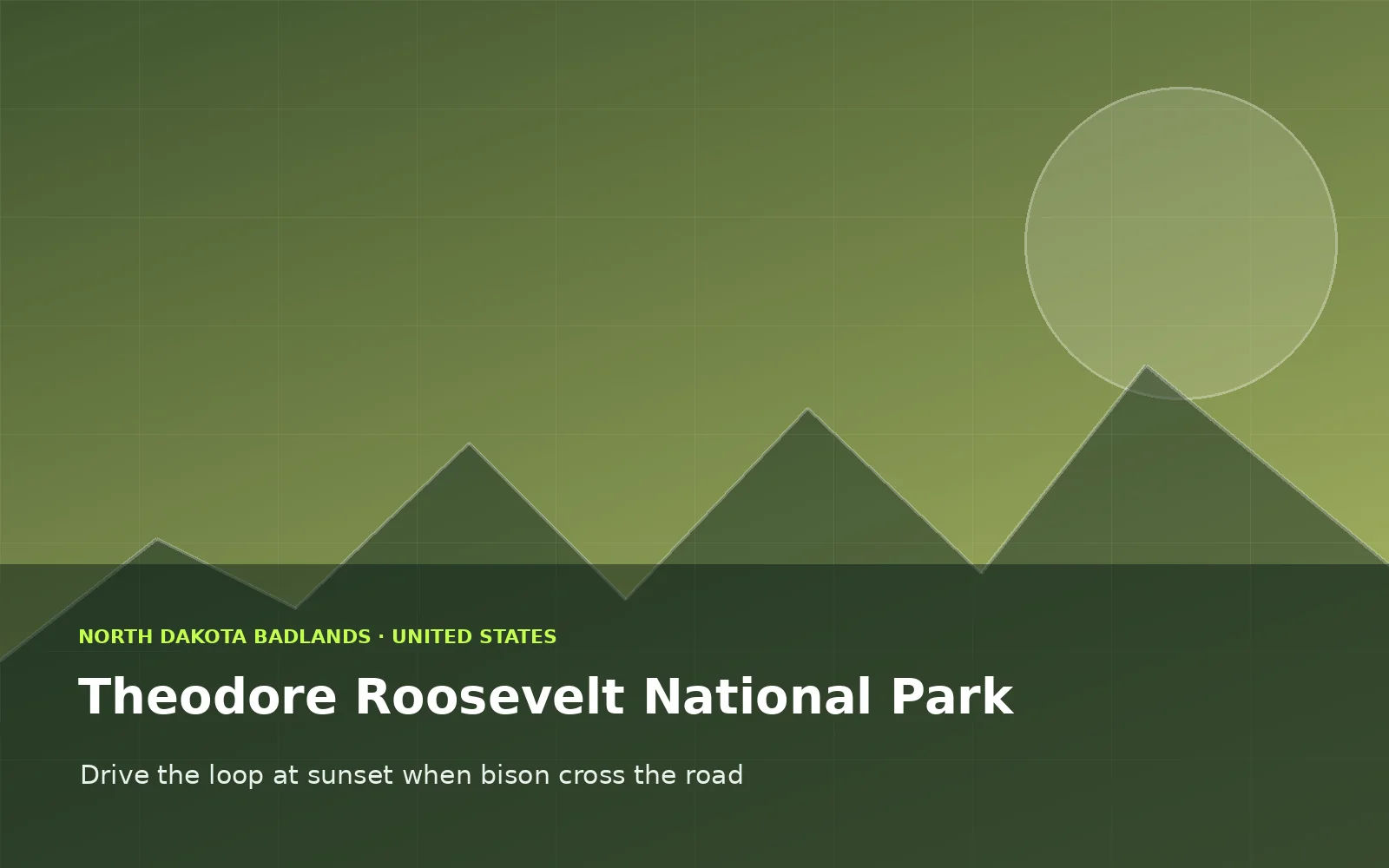 Theodore Roosevelt National Park, United States