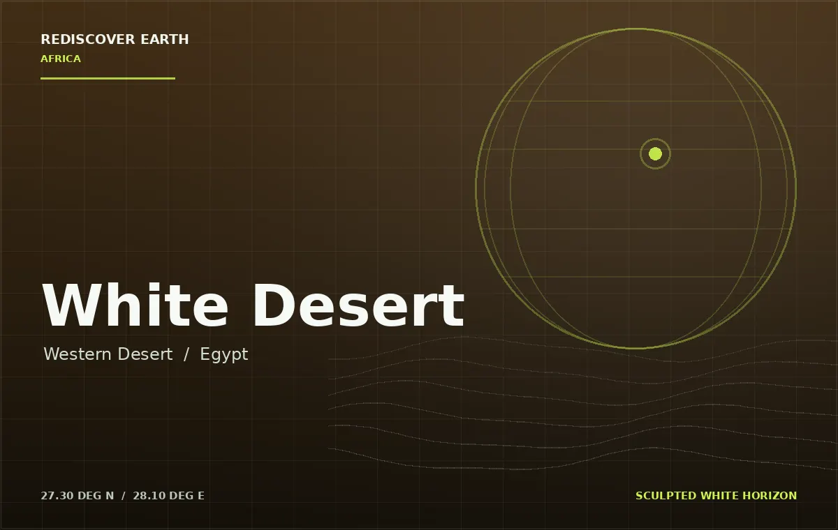 White Desert, Egypt