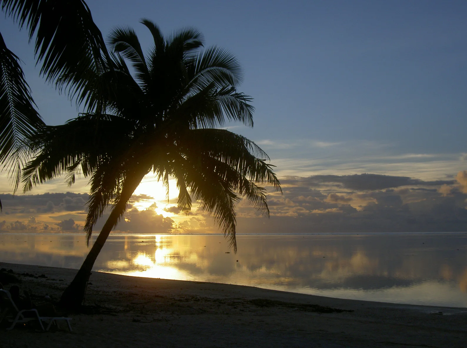 Aitutaki sunset 1