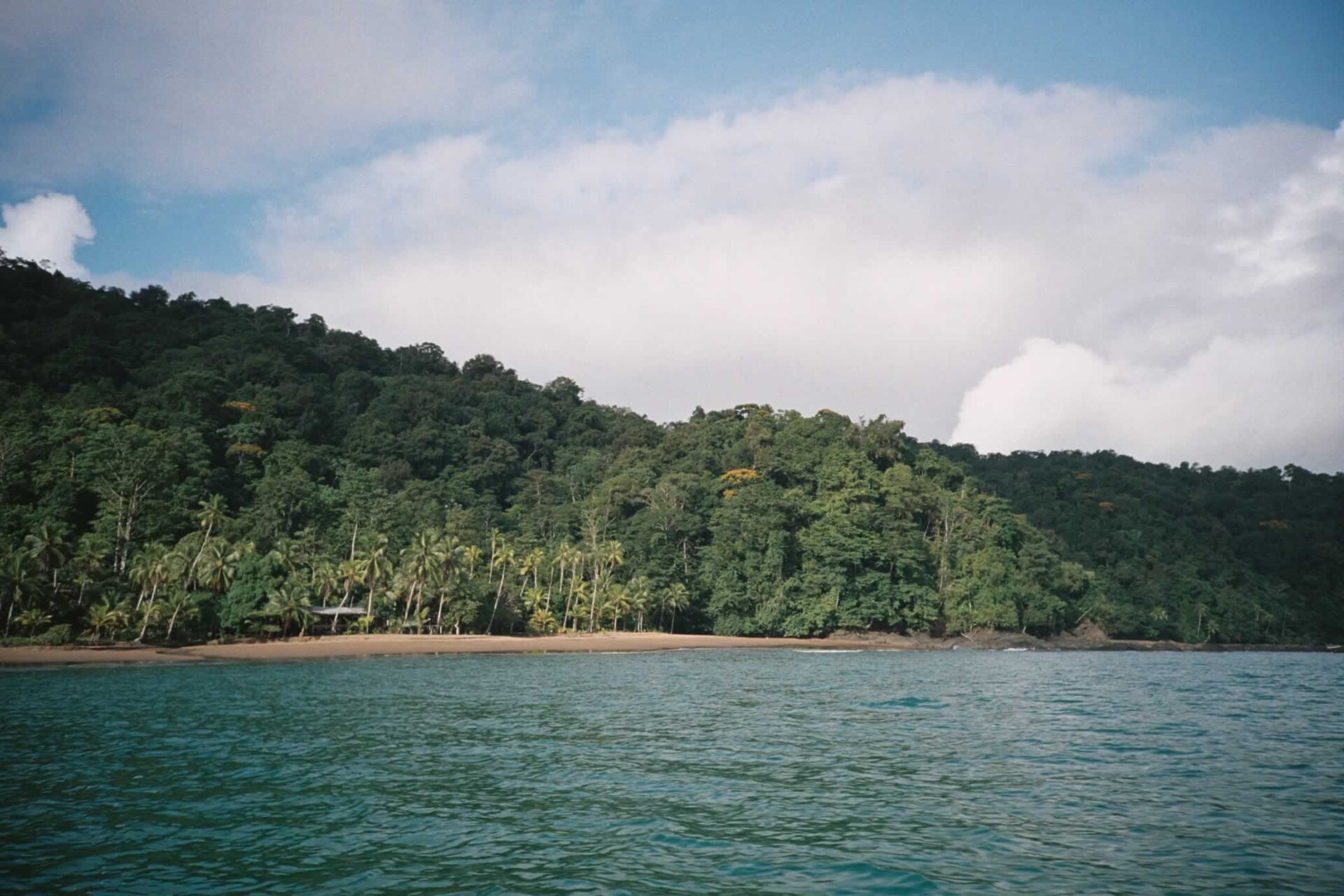 Océano pacifico en el Choco, Colombia