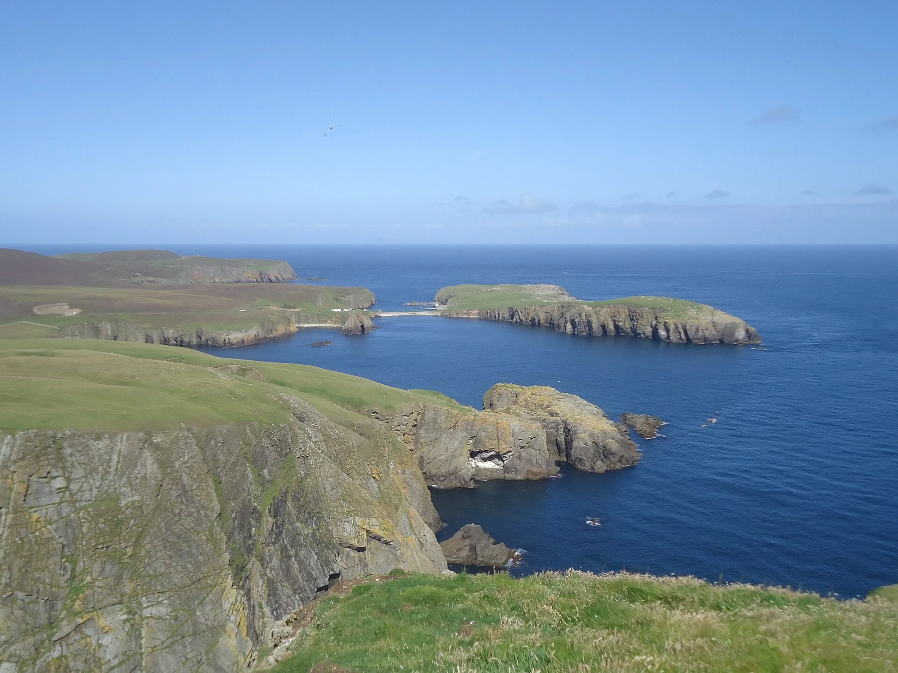 Bu Ness from the summit of Sheep Rock - geograph.org.uk - 7266244