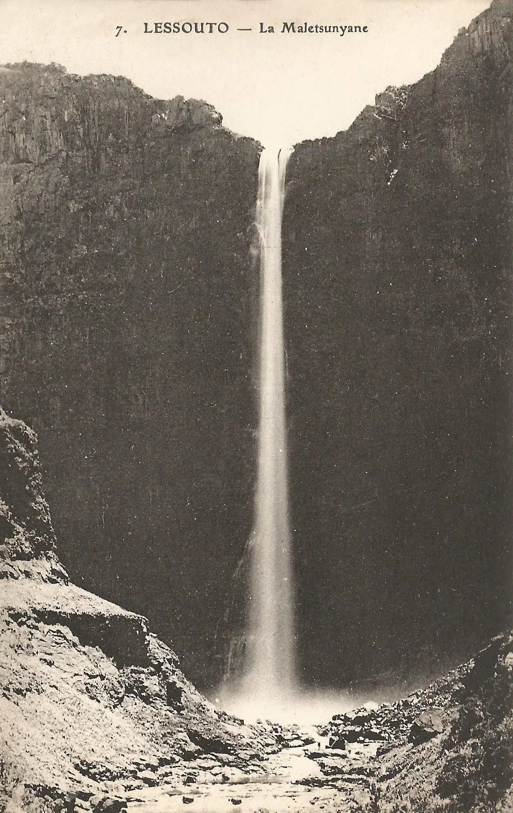 Maletsunyane Falls - view 8