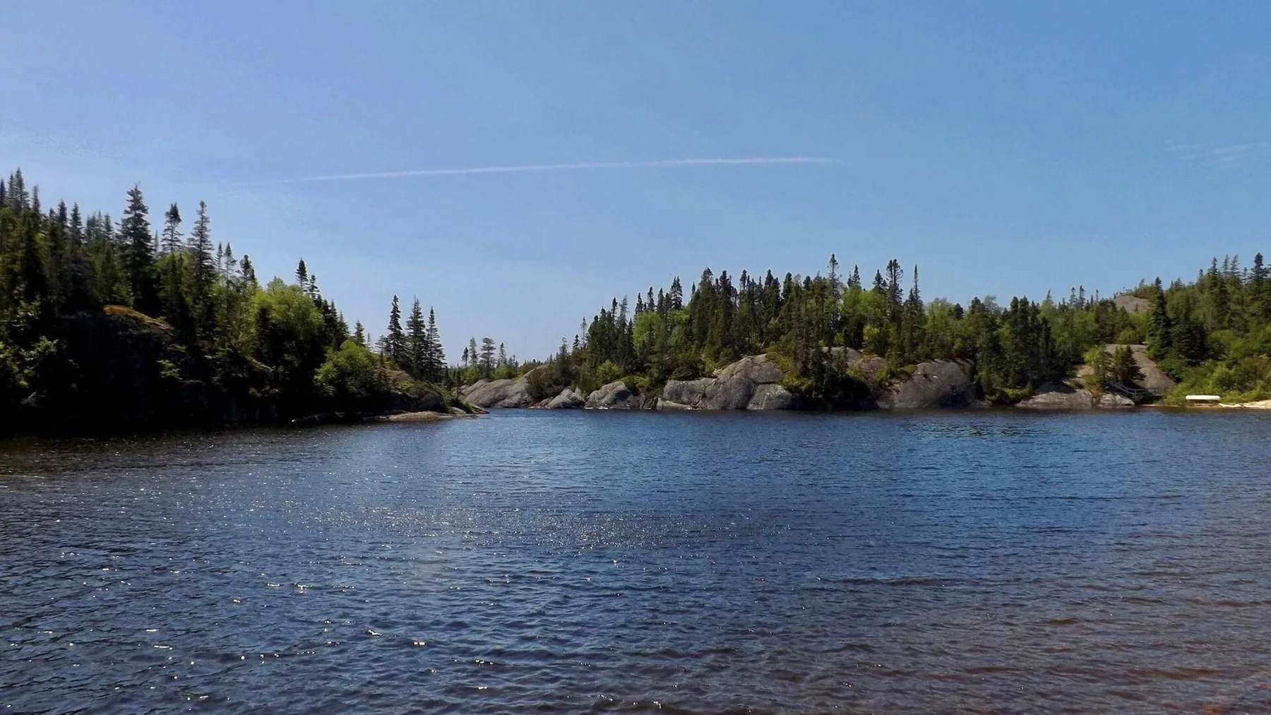 20150708 - 30 - Parcul National Pukaskwa, Ont. - Mouth of Hattie Cove as seen from Southern Headland Trail