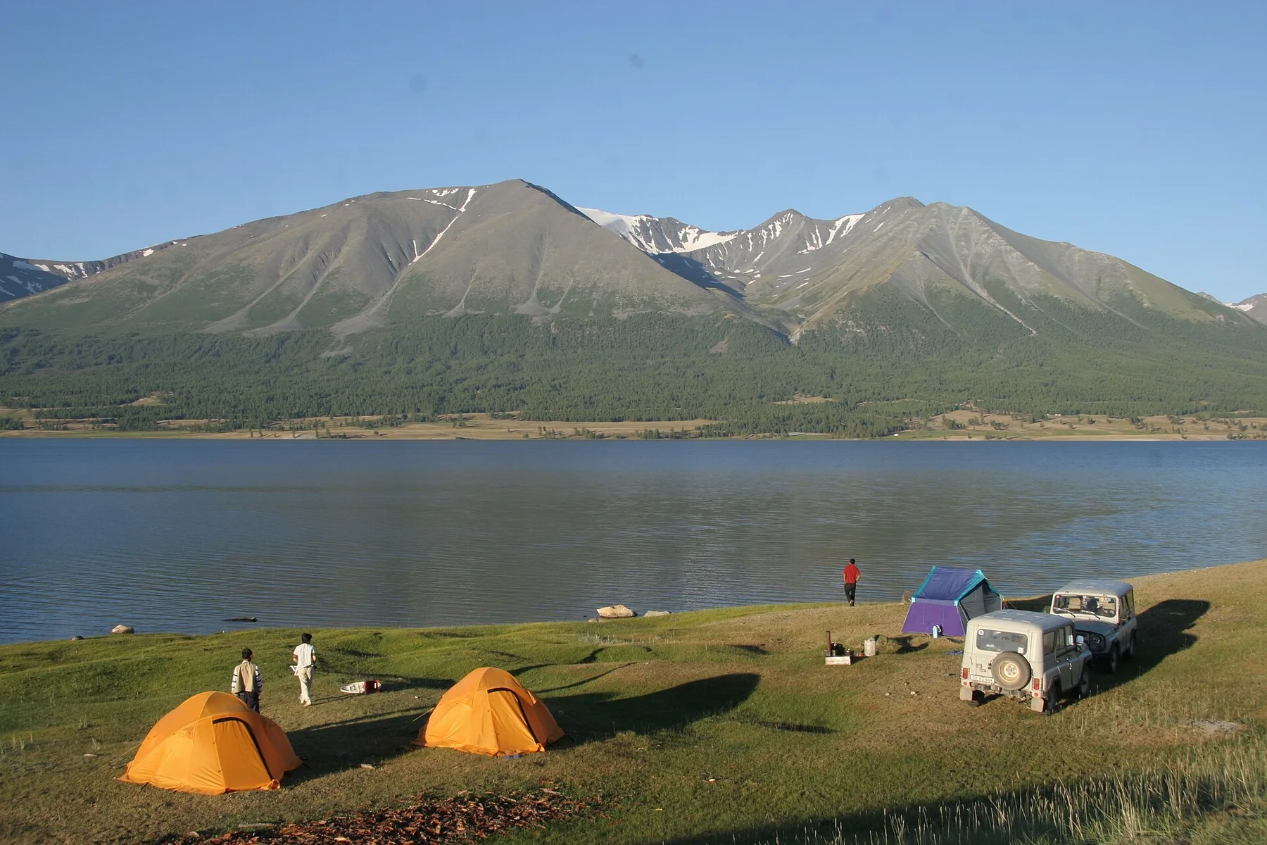 Camping in Tavan Bogd